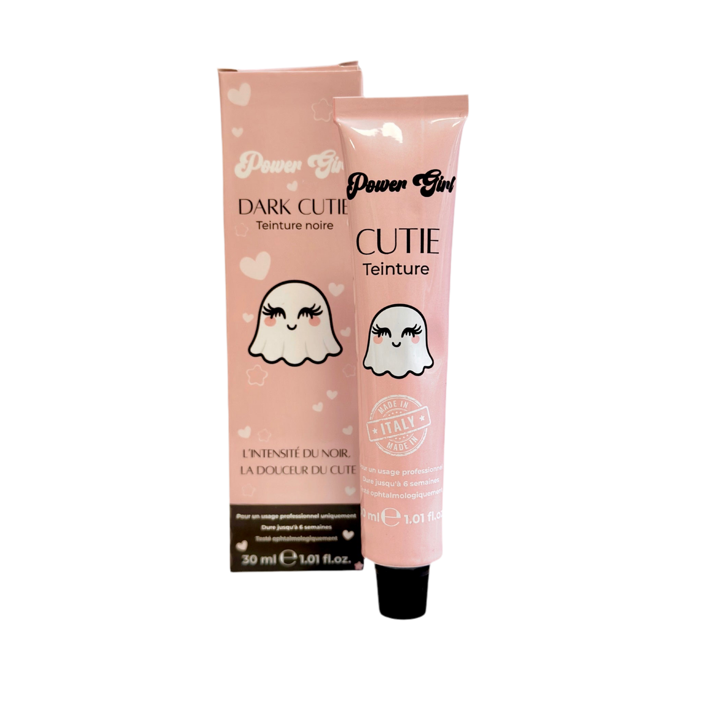 Dark Cutie teinture noir - teinture des cils professionnel Power Girl Shop