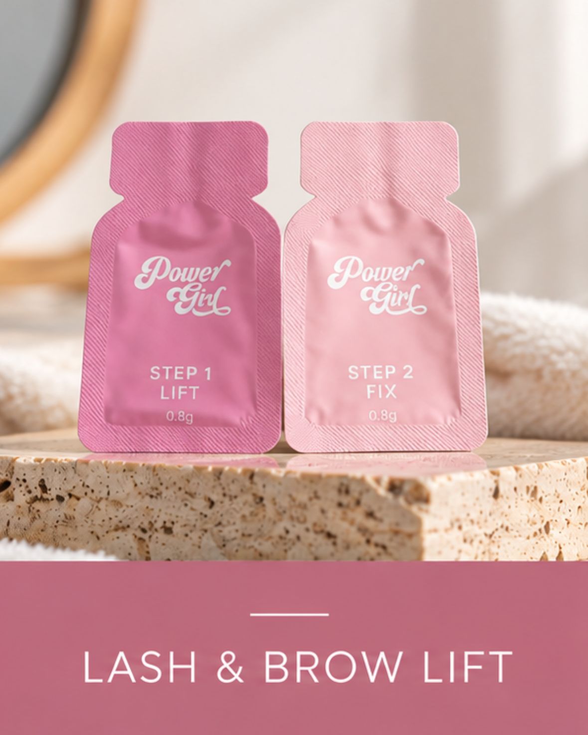 Rehaussement de cils & Brow lift– Produits professionnels