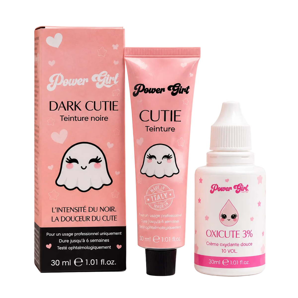 Duo Teinture Cils Noire + Oxydant 3 %  Rehaussement de Cils – Power Girl Power Girl Shop