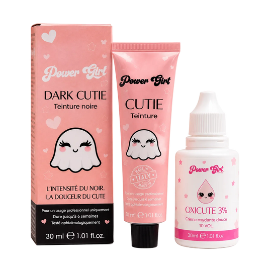 Duo Teinture Cils Noire + Oxydant 3 %  Rehaussement de Cils – Power Girl Power Girl Shop